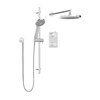 Keeney Mfg Shower Faucet Kit, Polished Chrome, Wall KIT-UNI140TSCP